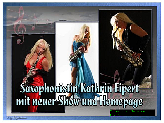 Solosaxophonistin im Ballon 1