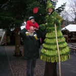 Stelzen- Weihnachtsbaum